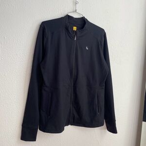 Lole Black Full-Zip Running Jacket